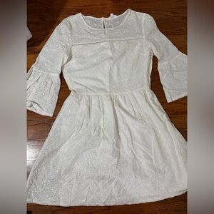 BB Dakota Ivory Eyelet Dress